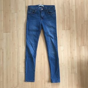 Zara Low-Rise Skinny Jeans